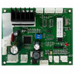 Auto Taking up and Feeding Board of Flora lj320p Series solvent inkjet printers with Spectra Polaris Printhead