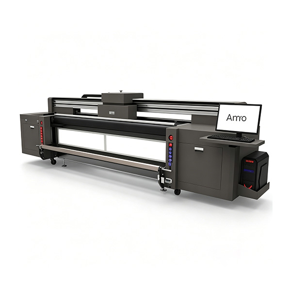 主图2 AMO Hybrid UV Inkjet Printer AM3200UVH12k24i with 12 pieces Konica km1024i printhead. - Image 1